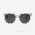 Round Acetate Women's Sunglasses